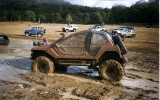 After the mud... (Jamboree, April 1998)