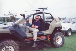 Add some paint and a few guns. (Car stereo soundoff at Griffith, NSW, Nov 99